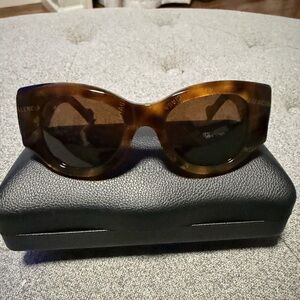 Balenciaga Tortoise Shell Sunglasses